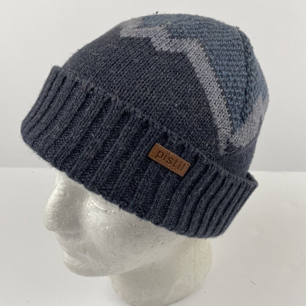 Pistil Beanie Hat Adult Cuffed Wool Blend Winter Cap Knit - Picture 2 of 7